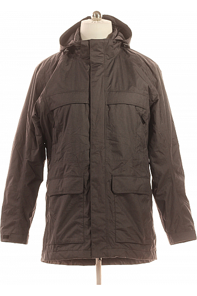 Pánská Přechodné Bundy Šedá Vel. L