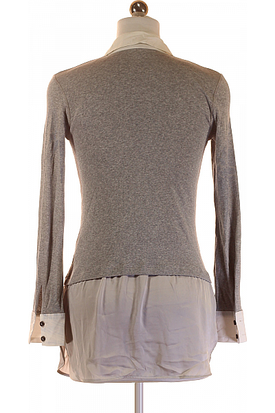 MARCCAIN Vzorovaná Dámská Košile Šedá