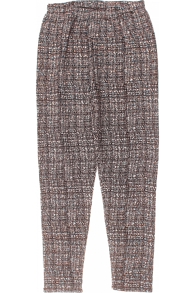 Teplé Dámské Kalhoty Černobílé