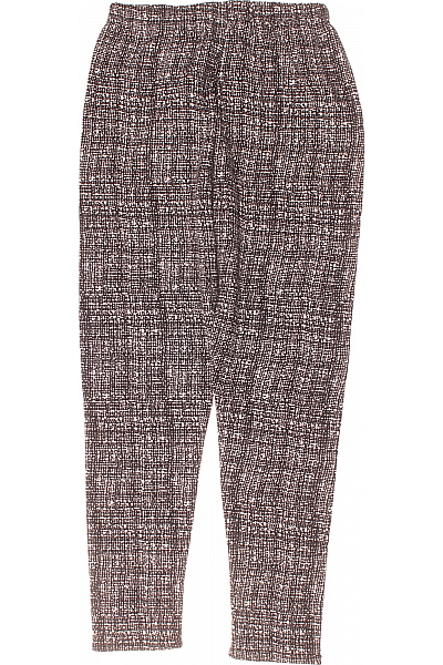 Teplé Dámské Kalhoty Černobílé