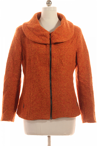Dámský Kabát Oranžový