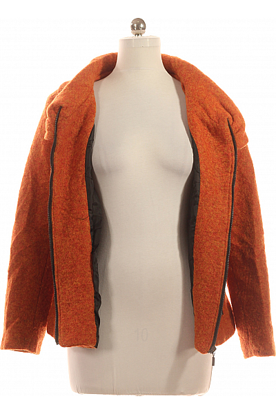 Dámský Kabát Oranžový