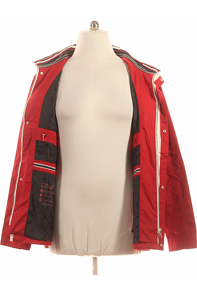 Pánská Bunda Červená Vel. 54