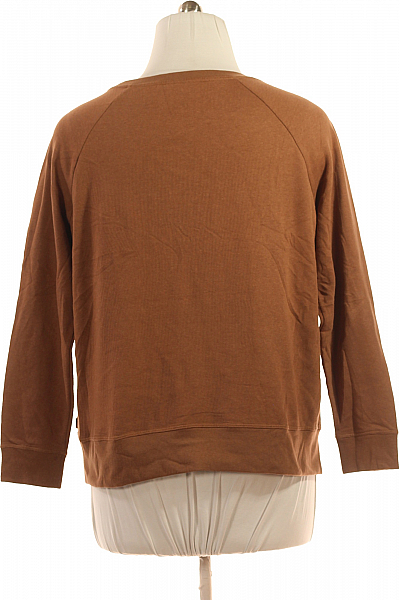 BONPRIX Dámská Mikina Bez Zapínání Hnědá Vel.  44/46