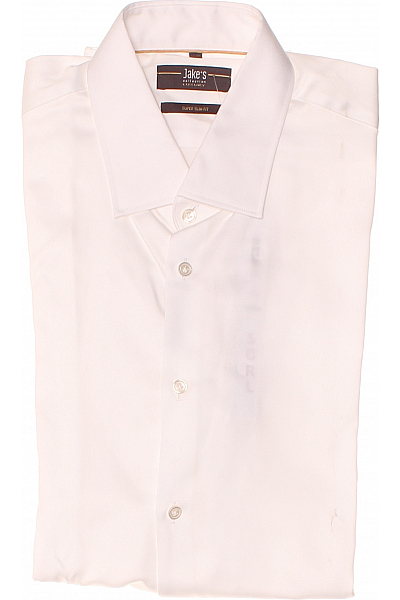 Jake*s Pánská Košile Bílá Vel. 39/40