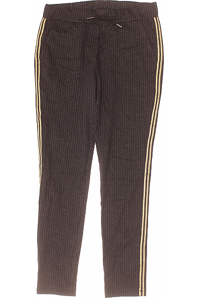 Dámské Kalhoty Rovné Černé Second Hand Vel. S