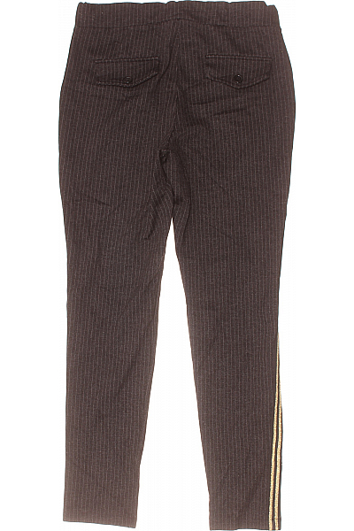 Dámské Kalhoty Rovné Černé Second hand Vel. S