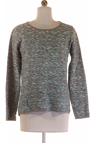 Dámský Svetr Šedý CECIL Second Hand Vel. S Dámský Svetr Šedý CECIL Second Hand Vel. S