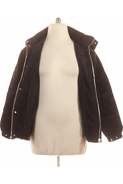 Zimní Pánská Bunda Černá ZARA Second hand Vel. S-M