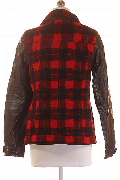 Dámská Bunda Červený Vel. 36