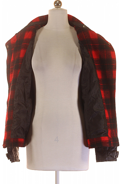 Dámská Bunda Červený Vel. 36