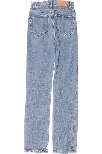 Dámské Džíny Modré Bershka Vel.  34