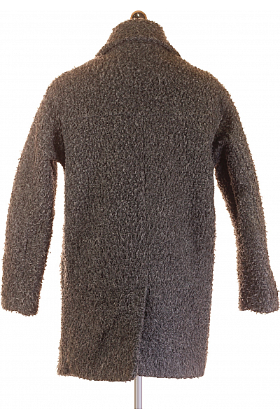 Dámský Kabát Šedý Bershka Vel.  XS