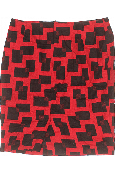 MADELEINE  Sukně áčková Červená Vel. M