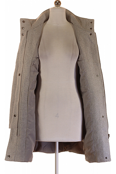 TOM TAILOR Krátký Dámský Kabát Šedý Vel. XS