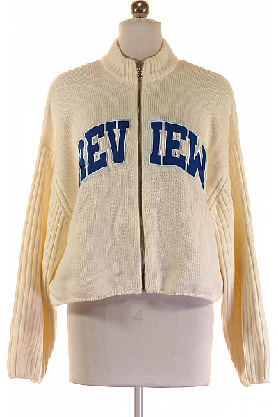 REVIEW Dámský Svetr Béžový Vel. XS REVIEW Dámský Svetr Béžový Vel. XS