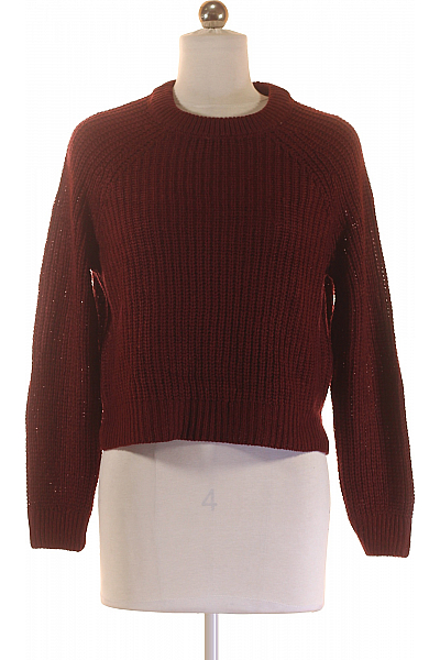 VERO MODA Dámský Svetr Vínový Vel.  S