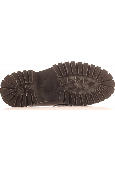 Guess Dámské Polobotky Kožené Černé Outlet Vel.  41