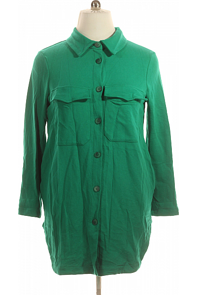 Krátký Dámský Kabát Zelený AUST