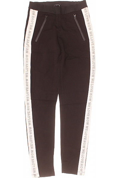 One More Story Dámské Kalhoty Černé Vel. 36