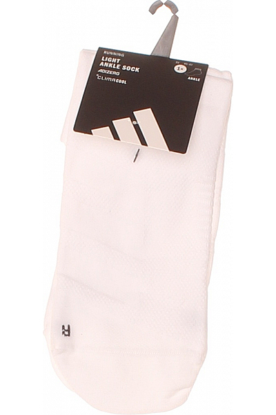 Ponožky Bílé ADIDAS Outlet Vel. M  Ponožky Bílé ADIDAS Outlet Vel. M