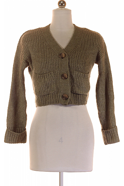 Dámský Svetr Khaký Vel. S