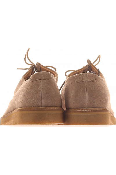 Pánské Mokasíny Kožené Hnědé Outlet Vel. 48