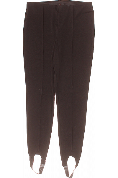 Dámské Kalhoty Rovné Černé Vel. L