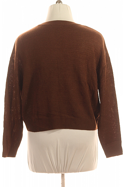 Dámský Svetr Hnědý Second hand Vel.  L
