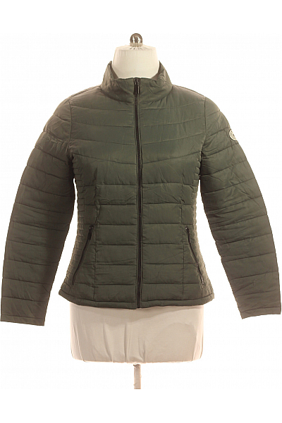 Prošívaná Dámská Bunda Zelená Cars Jeans Vel. L Prošívaná Dámská Bunda Zelená Cars Jeans Vel. L