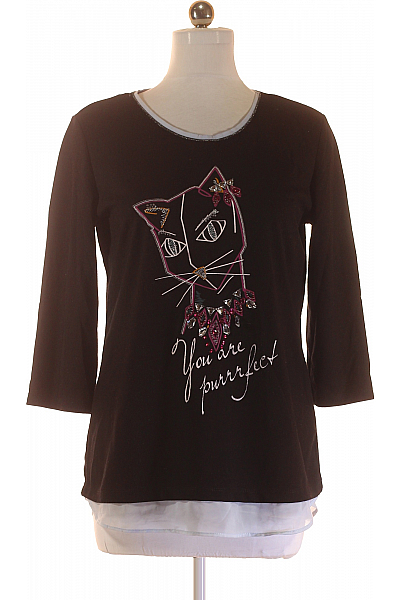 Dámský Pulovr Černý Vel. M Dámský Pulovr Černý Vel. M