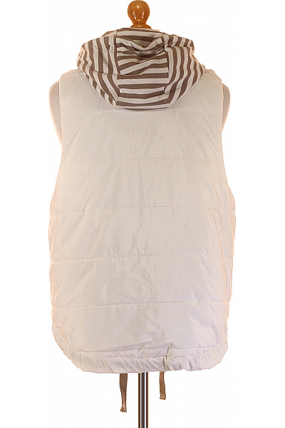 Zimní Pánská Vesta Bílá Vel. S