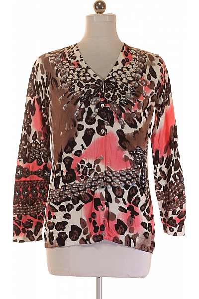 Dámský Cardigan Barevný Vel. 42 Dámský Cardigan Barevný Vel. 42