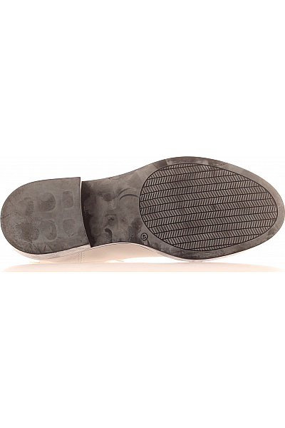 Dámské Boty Kožené Bílé Mjus Outlet Vel. 40