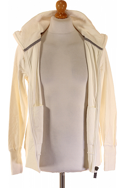 Pánská Mikina Bílá ELBSAND Vel. M