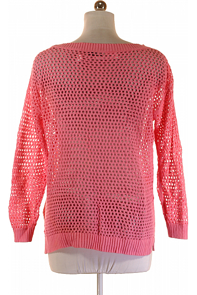 Dámský Pulovr Růžový Second hand Vel. L