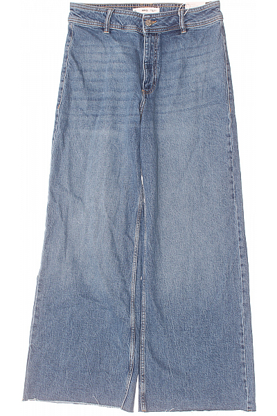 Bootcut Dámské Džíny Modré MANGO Vel. 40
