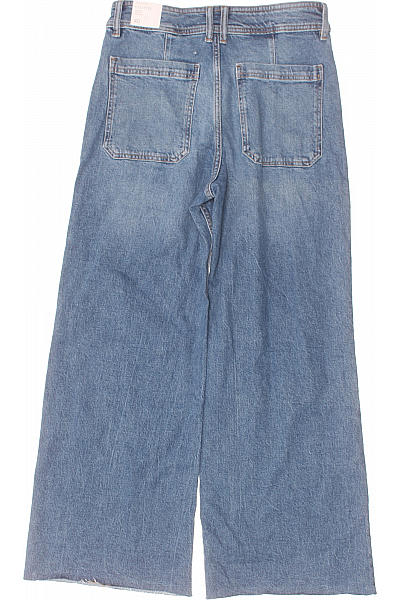 Bootcut Dámské Džíny Modré MANGO Vel. 40