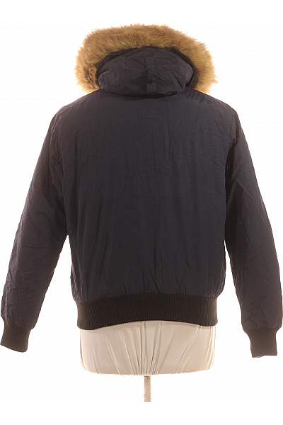 SUPERDRY Zimní Pánská Bunda Modrá Vel. L