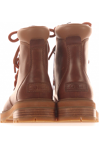 Dámské Workery Kožené Hnědé Sorel Vel.  36