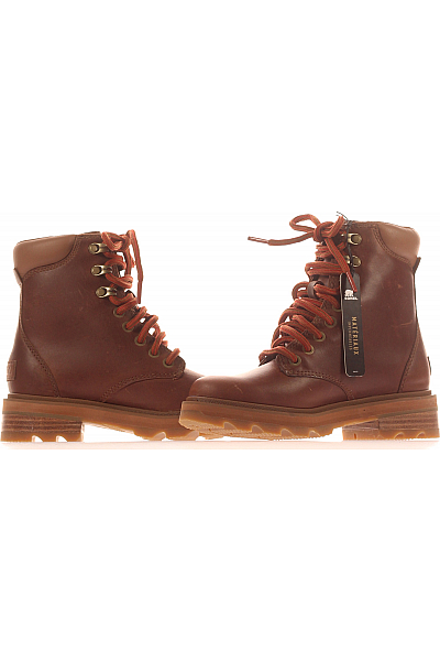 Dámské Workery Kožené Hnědé Sorel Vel.  36