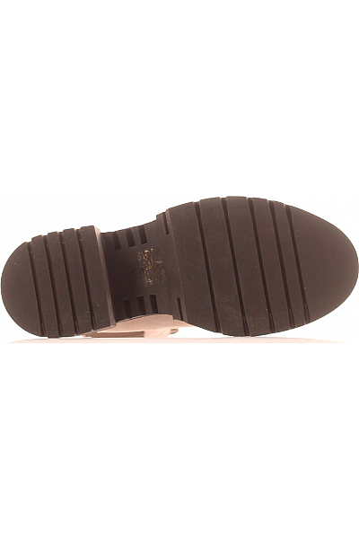 Inuovo Dámské Kotníkové Boty Kožené Béžové Vel. 36