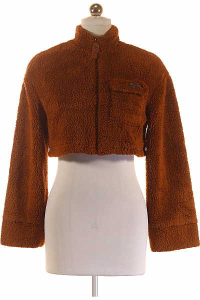 Bershka Dámský Kabát Hnědý Vel. XS