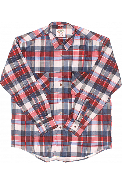 Vzorovaná Pánská Košile Barevná Vel. 41/42