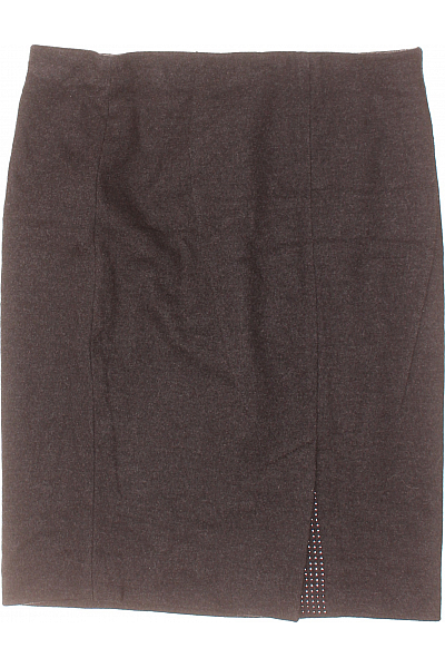 MARCCAIN Balonová Sukně Vlněná Šedá Vel. N1