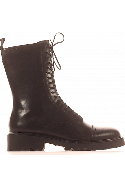 Dámské Boty Kožené Černé VAGABOND Vel. 38