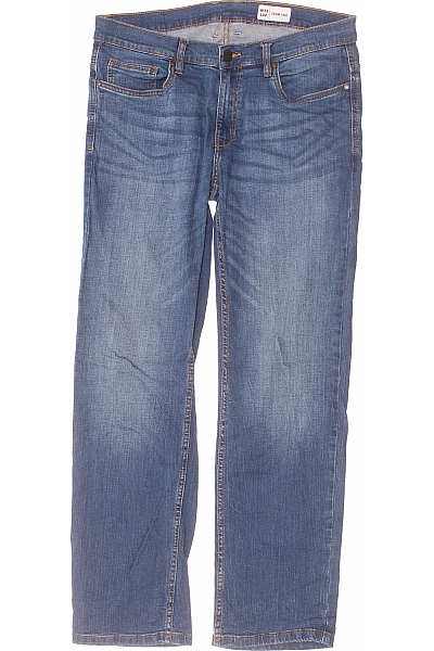 Pánské Rovné Džíny Modré Vel. 33/32 Pánské Rovné Džíny Modré Vel. 33/32