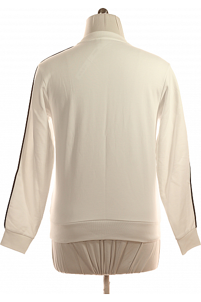 LACOSTE Pánská Mikina Bez Zapínání Bílá Vel. M