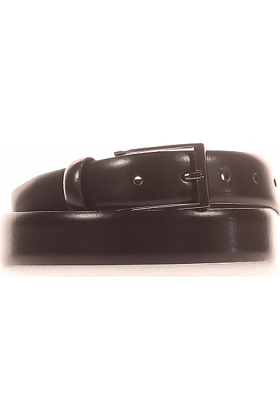 Pásek Kožené Černé