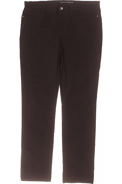 Dámské Kalhoty Rovné Černé YESSICA Vel. 46 Dámské Kalhoty Rovné Černé YESSICA Vel. 46